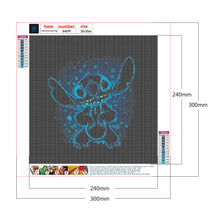 Load image into Gallery viewer, Diamond Painting - Full Round - disney cartoon silhouette (30*30CM)