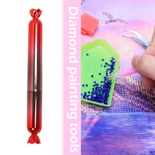 Load image into Gallery viewer, 5D Point Drill Pen Candy Shape Diamond Painting DIY Nail Art Tools (Red)