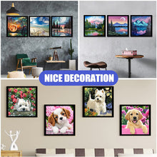 Load image into Gallery viewer, DIY Diamond Painting Magnetic Frame Self-Adhesive Poster Photo Wall Holder