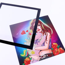 Load image into Gallery viewer, DIY Diamond Painting Magnetic Frame Self-Adhesive Poster Photo Wall Holder