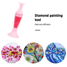 Load image into Gallery viewer, Flower Pot 5D Diamond Painting Point Drill Pen DIY Crafts (w/ Drill Pink)