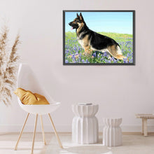 Load image into Gallery viewer, Diamond Painting - Full Round - German Shepherd (40*30CM)