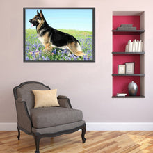 Load image into Gallery viewer, Diamond Painting - Full Round - German Shepherd (40*30CM)