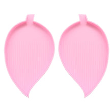 Load image into Gallery viewer, Large Capacity Diamond Painting Point Drill Tray Leaf-shaped Beading Plate
