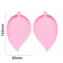 Load image into Gallery viewer, Large Capacity Diamond Painting Point Drill Tray Leaf-shaped Beading Plate