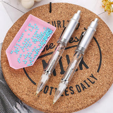 Load image into Gallery viewer, 5D DIY Diamond Painting Pen with Lighting Luminous Point Drill Dotting Pen