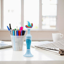 Load image into Gallery viewer, Vase 5D Diamond Painting Point Drill Pen DIY Craft (Blue Dolphin w/ Drill)