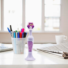 Load image into Gallery viewer, Vase 5D Diamond Painting Point Drill Pen DIY Craft (Purple Owl w/ Drill)