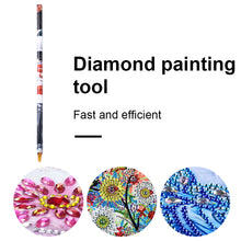 Load image into Gallery viewer, 5D Diamond Painting Point Drill Pen with Clay Sharpener DIY Sticky (1PCS)