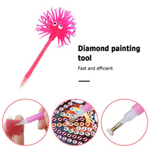 Load image into Gallery viewer, Diamond Painting Pen Round/Square Tip DIY Point Drills Pens (Pink Monster)