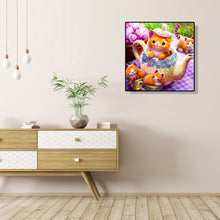 Load image into Gallery viewer, Diamond Painting - Full Round - cute cat (30*30CM)