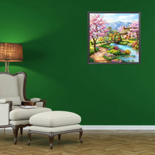 Load image into Gallery viewer, Diamond Painting - Full Round - Peach Garden (30*30CM)