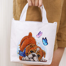 Load image into Gallery viewer, 5D Diamond Painting Handbag DIY Canvas Shopping Storage Bag Foldable Tote