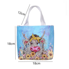 Load image into Gallery viewer, 5D Diamond Painting Handbag DIY Canvas Shopping Storage Bag Foldable Tote