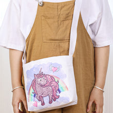 Load image into Gallery viewer, 5D Diamond Painting Handbag DIY Canvas Eco-friendly Foldable Organizer Bags