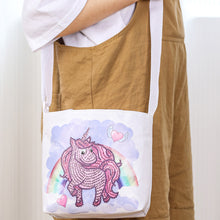Load image into Gallery viewer, 5D Diamond Painting Handbag DIY Canvas Eco-friendly Foldable Organizer Bags