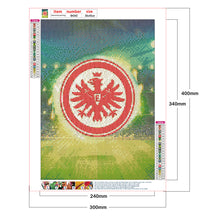 Load image into Gallery viewer, Diamond Painting - Full Round - Frankfurt football team logo (30*40CM)