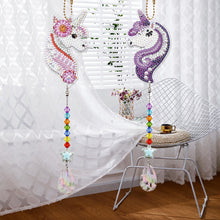 Load image into Gallery viewer, 2pcs 5D Diamond Painting Horse Pendant Bag Keychain Jewelry Gift (SMDZ205)