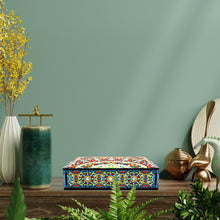 Load image into Gallery viewer, Mandala Diamond Painting Jewelry Storage Box DIY Special Shaped Drill Case