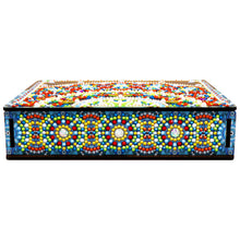 Load image into Gallery viewer, Mandala Diamond Painting Jewelry Storage Box DIY Special Shaped Drill Case