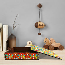 Load image into Gallery viewer, Mandala Diamond Painting Jewelry Storage Box DIY Special Shaped Drill Case