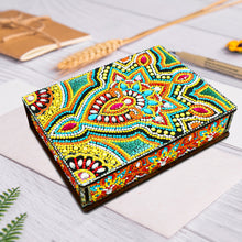 Load image into Gallery viewer, Mandala Diamond Painting Jewelry Storage Box DIY Special Shaped Drill Case