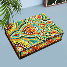 Load image into Gallery viewer, Mandala Diamond Painting Jewelry Storage Box DIY Special Shaped Drill Case