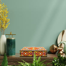 Load image into Gallery viewer, Mandala Diamond Painting Jewelry Storage Box DIY Special Shaped Drill Case