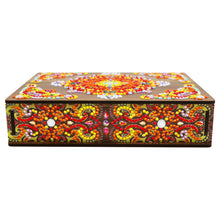 Load image into Gallery viewer, Mandala Diamond Painting Jewelry Storage Box DIY Special Shaped Drill Case