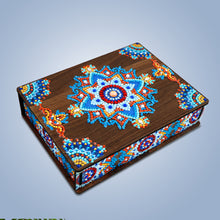 Load image into Gallery viewer, Mandala Diamond Painting Jewelry Storage Box DIY Special Shaped Drill Case
