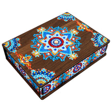 Load image into Gallery viewer, Mandala Diamond Painting Jewelry Storage Box DIY Special Shaped Drill Case