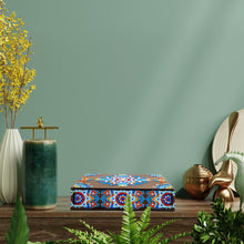 Load image into Gallery viewer, Mandala Diamond Painting Jewelry Storage Box DIY Special Shaped Drill Case