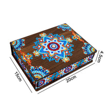 Load image into Gallery viewer, Mandala Diamond Painting Jewelry Storage Box DIY Special Shaped Drill Case