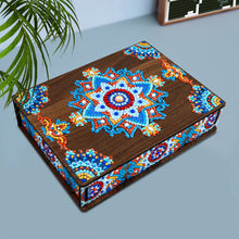 Load image into Gallery viewer, Mandala Diamond Painting Jewelry Storage Box DIY Special Shaped Drill Case