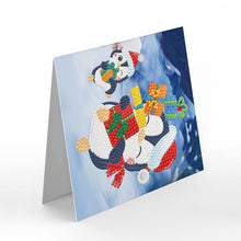 Load image into Gallery viewer, 8pcs DIY Diamond Painting Greeting Cards Christmas Postcards (HKDZ09)
