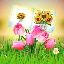 Load image into Gallery viewer, 8pcs DIY Diamond Painting Greeting Cards Daily Mosaic Postcards (HKDZ14)