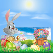 Load image into Gallery viewer, 8pcs DIY Diamond Painting Greeting Cards Easter Mosaic Postcards (HKDZ16)