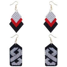 Load image into Gallery viewer, 5D DIY Diamond Painting Earrings Kit Irregular Double-sided Drill (RZ026)