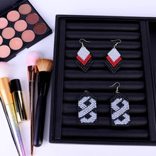 Load image into Gallery viewer, 5D DIY Diamond Painting Earrings Kit Irregular Double-sided Drill (RZ026)