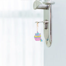 Load image into Gallery viewer, 5pcs/set DIY Diamond Painting Keychain Ice Cream Car Pendant (AA1047)