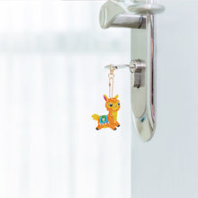 Load image into Gallery viewer, 5pcs/set DIY Diamond Painting Keychain Animal Car Hanging Pendant (AA1048)