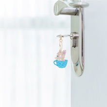 Load image into Gallery viewer, 5pcs/set DIY Diamond Painting Keychain Pet Dog Car Hanging Pendant (AA1050)