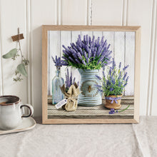 Load image into Gallery viewer, Diamond Painting - Full Round - Lavender (30*30CM)