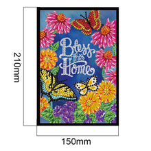 Load image into Gallery viewer, Special Shaped Diamond Painting 50 Pages A5 Notebook DIY Sketchbook (BJ032)