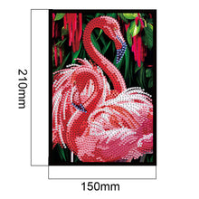 Load image into Gallery viewer, Special Shaped Diamond Painting 50 Pages A5 Notebook DIY Sketchbook (BJ033)