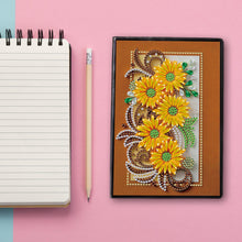 Load image into Gallery viewer, Special Shaped Diamond Painting 50 Pages A5 Notebook DIY Sketchbook (BJ034)