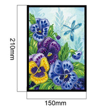 Load image into Gallery viewer, Special Shaped Diamond Painting 50 Pages A5 Notebook DIY Sketchbook (BJ035)