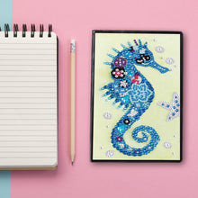 Load image into Gallery viewer, Special Shaped Diamond Painting 50 Pages A5 Notebook DIY Sketchbook (BJ037)