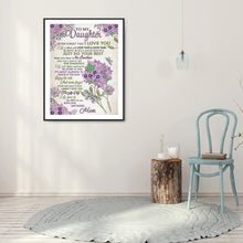 Load image into Gallery viewer, Diamond Painting - Partial Special Shaped - English letter (30*40cm)