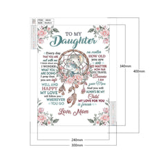 Load image into Gallery viewer, Diamond Painting - Partial Special Shaped - English letter (30*40cm)